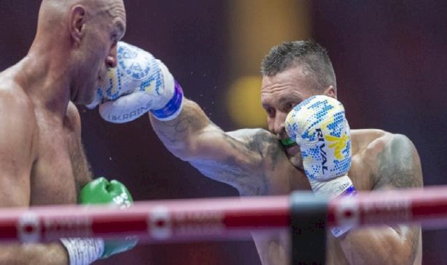 Tyson Fury'i yenen Oleksandr Usyk, dünya ağır siklet şampiyonu
