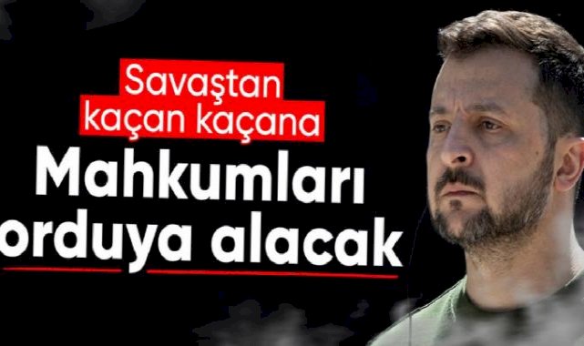 Ukrayna'da mahkumların askere alınmasını sağlayacak yasa onaylandı