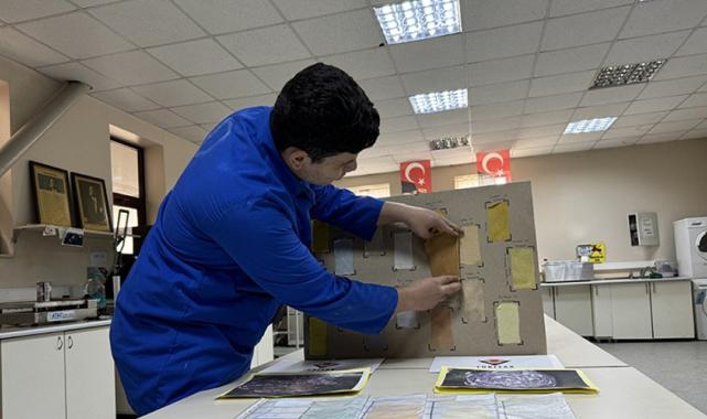 Tekirdağ'da öğrenciler, doğa dostu kumaş boyası üretti