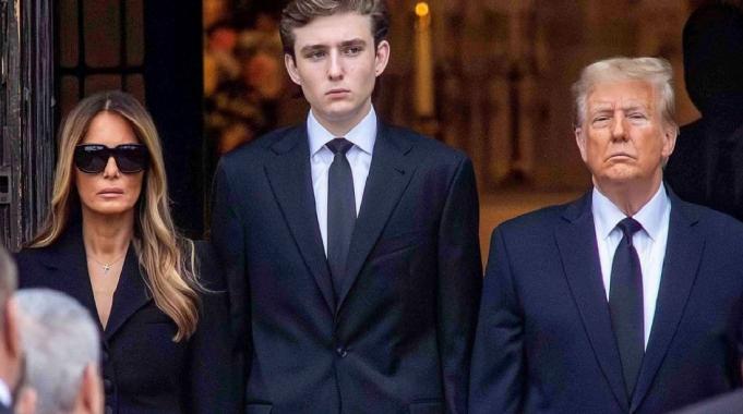 Trump&#039;ın 18 yaşındaki oğlu Barron, siyasete ilk adımını atıyor