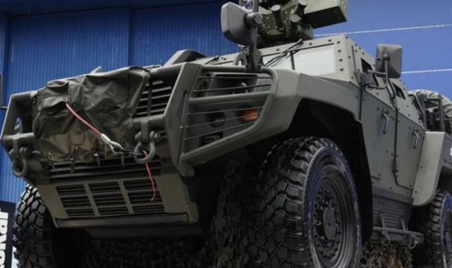 Türk zırhlısının pikap versiyonu yurt dışında ilk kez sergilendi