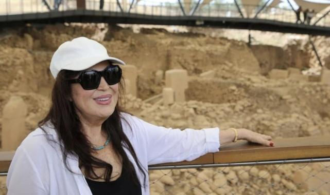 Türkan Şoray'dan Göbeklitepe'ye ziyaret