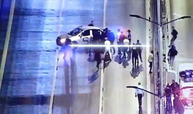 15 Temmuz Şehitler Köprüsü'nde eylem yapan kişi gözaltında