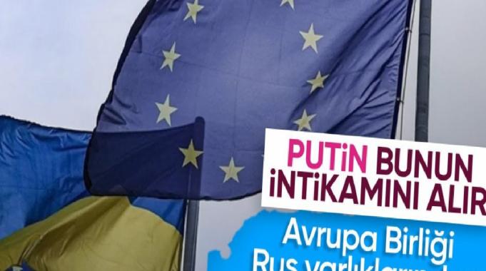 AB dondurduğu Rus varlıklarının 1,4 milyar euroluk karını Ukrayna'ya gönderecek