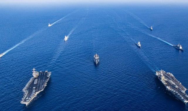ABD Donanmasının uçak gemisi görev bölgesinden ayrıldı