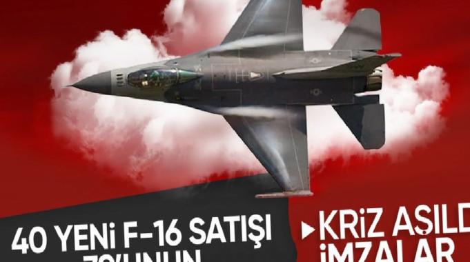 ABD&#039;den Türkiye&#039;ye F-16 satışıyla ilgili açıklama