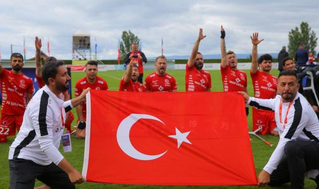 Ampute Milli Futbol Takımı, İsrail'i 6-0 yendi