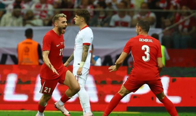 Barış Alper Yılmaz, milli takımdaki 2. golünü kaydetti