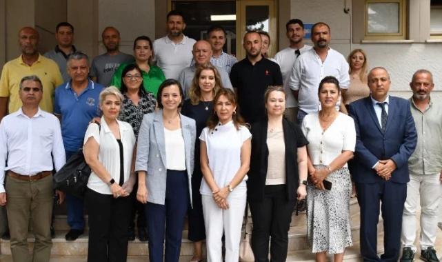 Başkan Kınay belediye emekçileriyle bayramlaştı