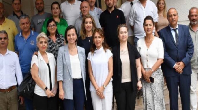 Başkan Kınay belediye emekçileriyle bayramlaştı