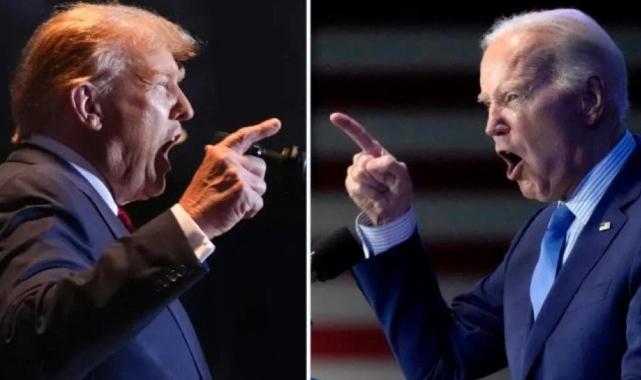 Biden ile Trump, yarın canlı yayında kozlarını paylaşacak