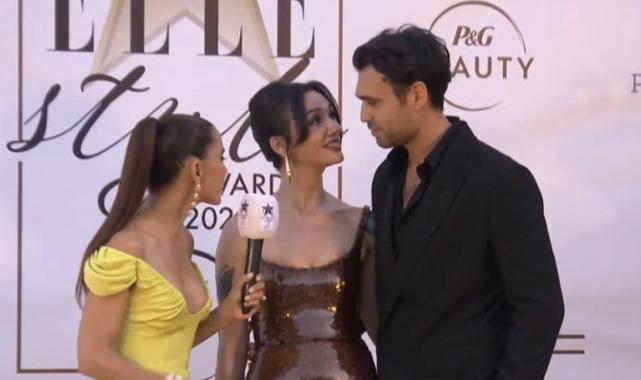 Birce Akalay ve Hakan Kurtaş'ın aşk dolu bakışları gündem oldu!