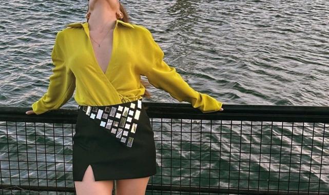 Burcu Özberk, Barselona sokaklarında dans etti