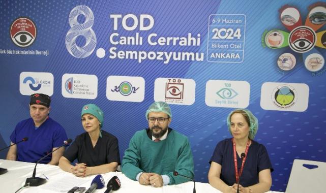 Canlı yayında göz ameliyatı yapacaklar