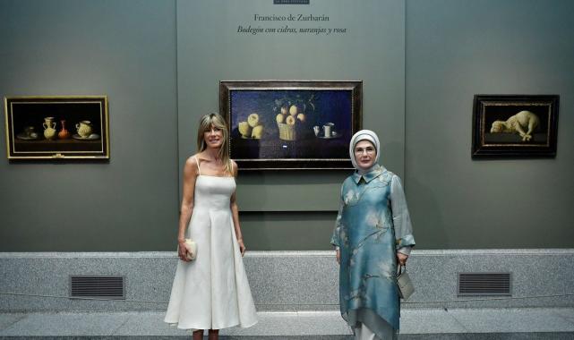 Emine Erdoğan, Madrid'deki Prado Müzesi'ni ziyaret etti