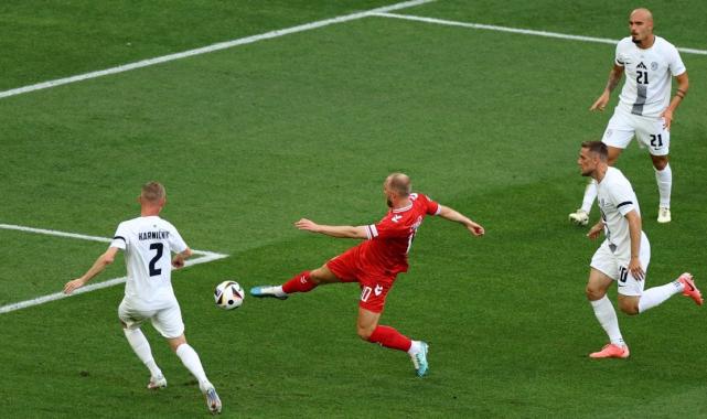 EURO 2020'de kalp krizi geçiren Christian Eriksen, turnuvaya golle başladı