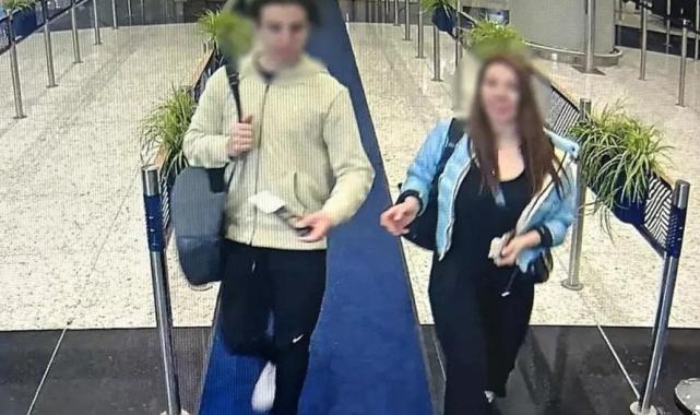 Eylem Tok ve oğlu Timur Cihantimur, ABD'de yakalanmıştı: O anların görüntüsü ortaya çıktı