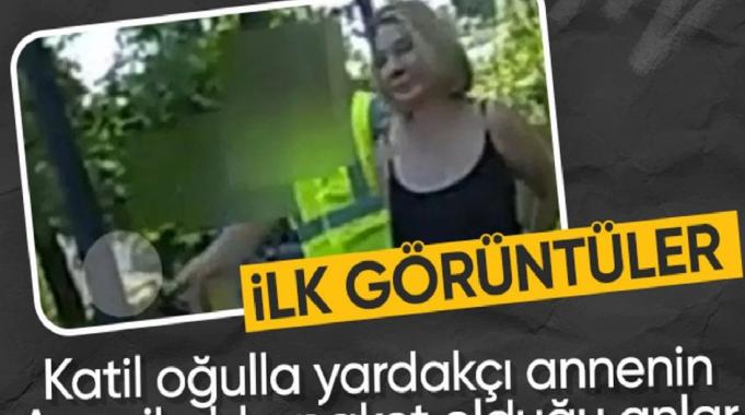Eylem Tok ve oğlu Timur Cihantimur, ABD&#039;de yakalanmıştı: O anların görüntüsü ortaya çıktı