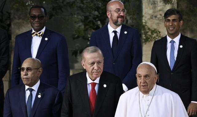 G7 Liderler Zirvesi'nin sonuç bildirisinde Filistin devletinin tanınması açıklaması