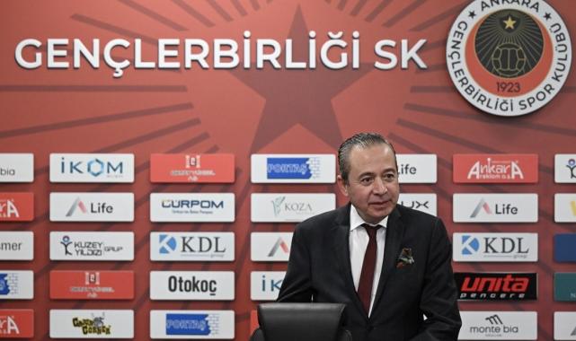 Gençlerbirliği'nin yeni teknik direktörü Recep Karatepe basının karşısına çıktı