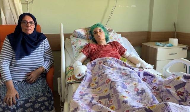 Hatay'da 27 yerinden bıçaklanan talihsiz kadın, ölümden kurtuldu