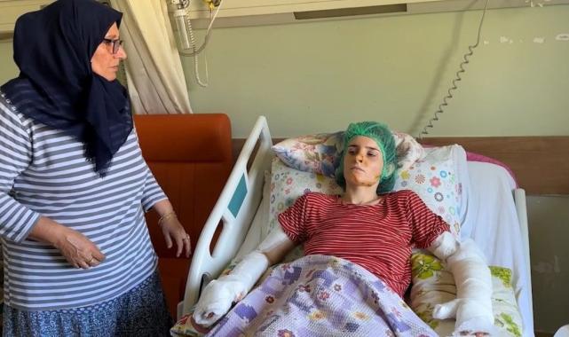 Hatay'da 27 yerinden bıçaklanan talihsiz kadın, ölümden kurtuldu