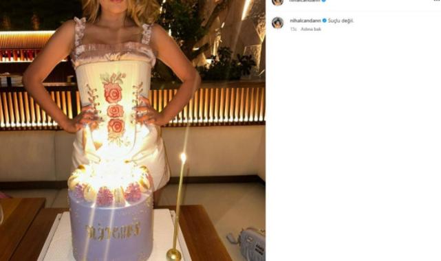 Hızla kilo verdiği için tahliye edilmişti: Nihal Candan doğum gününü kutladı