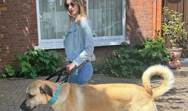 İngiltere'de yaşayan genç kız kangal cinsi köpeğiyle dikkat çekiyor