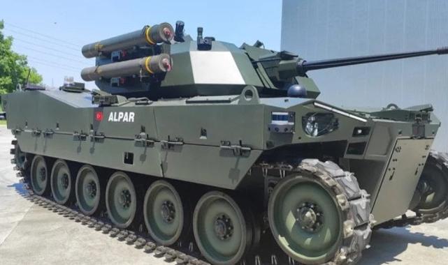 İnsansız kara aracı ALPAR, ilk kez yurt dışında görücüye çıkacak