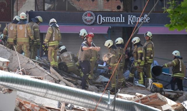 İstanbul'da çöken binada son durum açıklandı