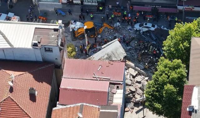 İstanbul'da çöken binada son durum açıklandı
