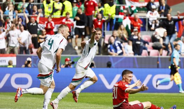 İsviçre, Macaristan'ı üç golle geçti