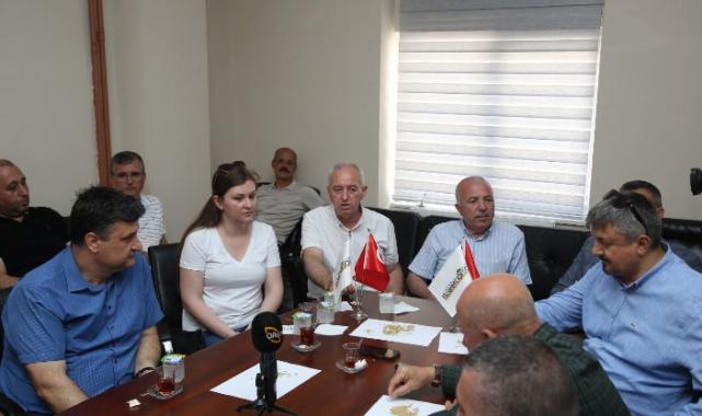 Keşan'da yılın İlk buğday ve arpası borsaya getirildi