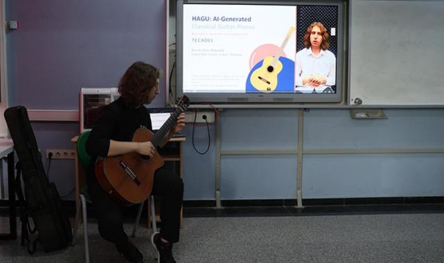 Liseli gitarist, beste üreten yapay zeka modeli ile uluslararası yarışmada ödül aldı