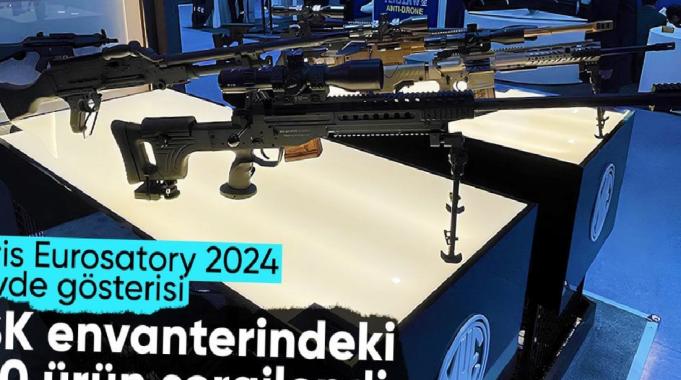 Paris Eurosatory 2024 Fuarı'na MKE damgası: TSK envanterindeki 100 ürün tanıtıldı