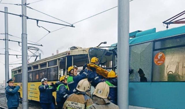 Rusya’da tramvay faciası: 1 ölü 109 yaralı