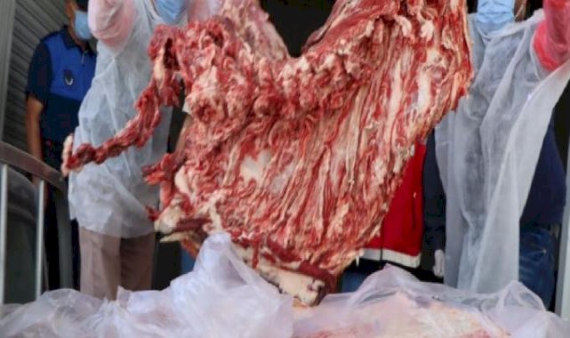 Adıyaman'da 650 kilogram tüberküloz hastalıklı et ele geçirildi