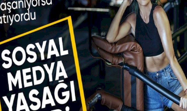 Deniz Akkaya'ya sosyal medya yasağı geldi