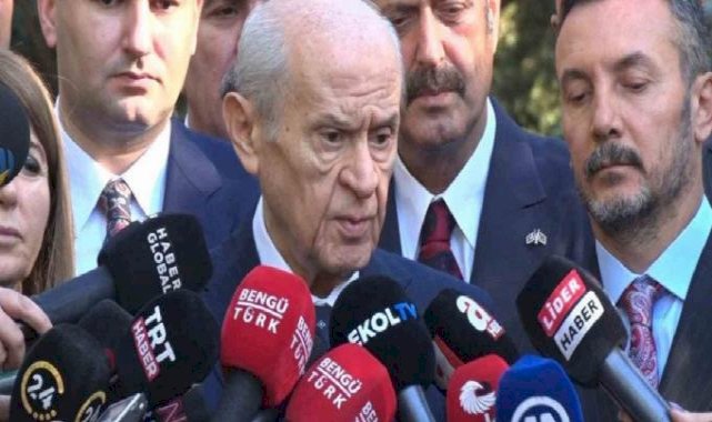 Devlet Bahçeli: Cumhur İttifakı devam edecektir, bizde çatlama olmaz