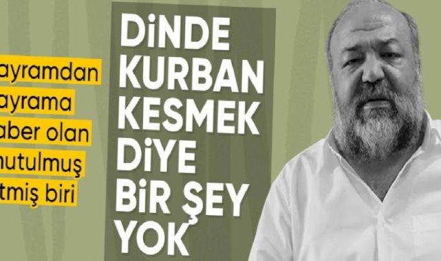 İhsan Eliaçık: Kurban kesmek diye bir şey yok