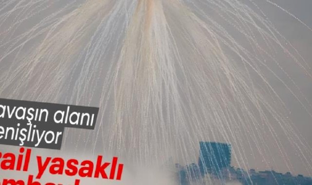 İsrail ordusu Lübnan'ın güneyini vurdu: Yasaklı beyaz fosfor bombası kullandı