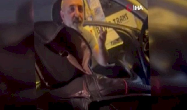 İstanbul’da taksicinin yolcu olarak aldığı genç kızlara ahlaksız teklifi kamerada