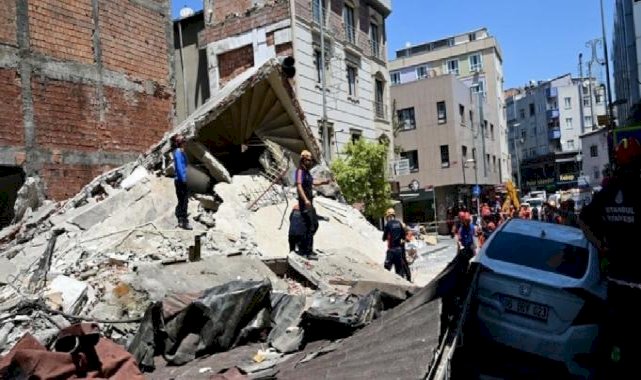 Küçükçekmece'de çöken binanın sahibi gözaltına alındı