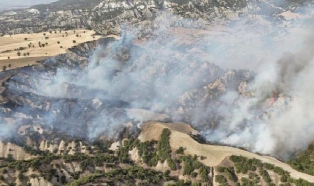Manisa itfaiyesi yangınlar için seferber oldu