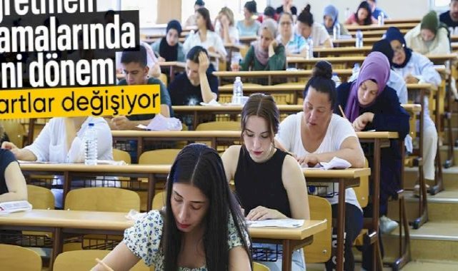 MEB açıkladı: Öğretmen olmak için gereken şartlar değişiyor!