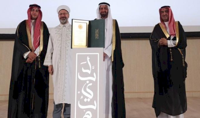 Suudi Arabistan Hac ve Umre Bakanlığından Diyanet İşleri Başkanlığı'na ödül