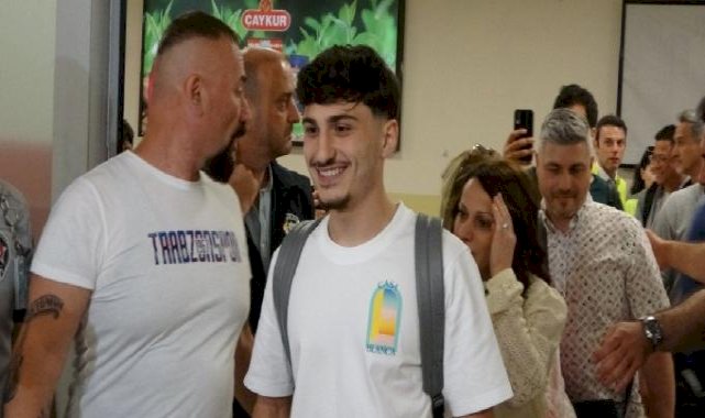 Trabzonspor'un yeni transferi Cihan Çanak, şehre geldi