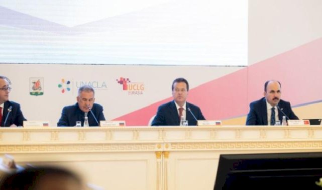 UCLG Başkanı Altay, BRICS+ Şehirler ve Belediyeler Birliği'ne katıldı