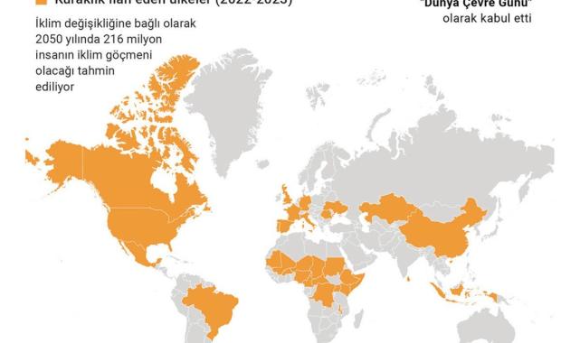 Tehlike giderek büyüyor: Türkiye'nin kuraklık haritası çıkarıldı