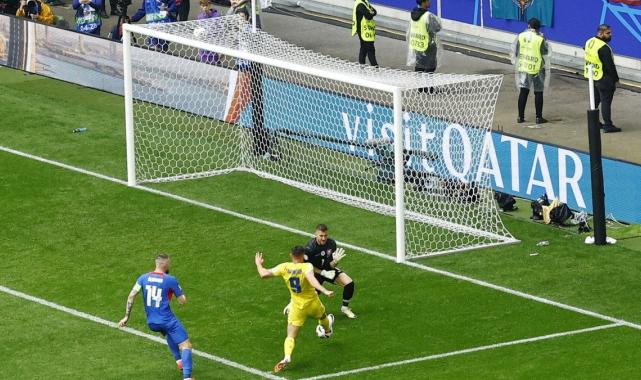 Ukrayna geriye düştüğü maçta Slovakya'yı mağlup etti